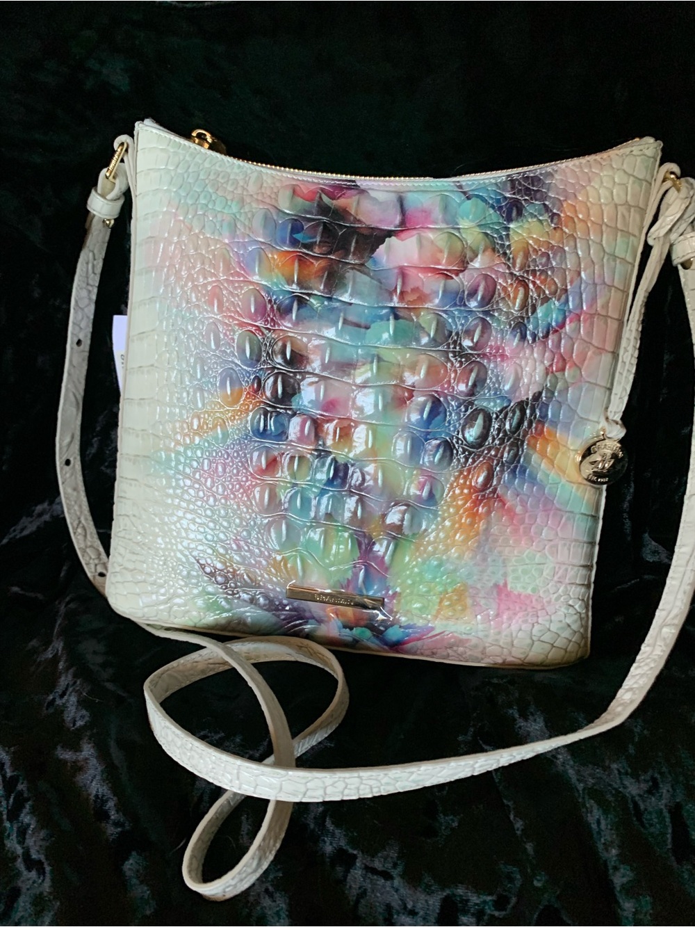 NWT BRAHMIN PRISM OMBRÉ KATIE CROSSBODY
